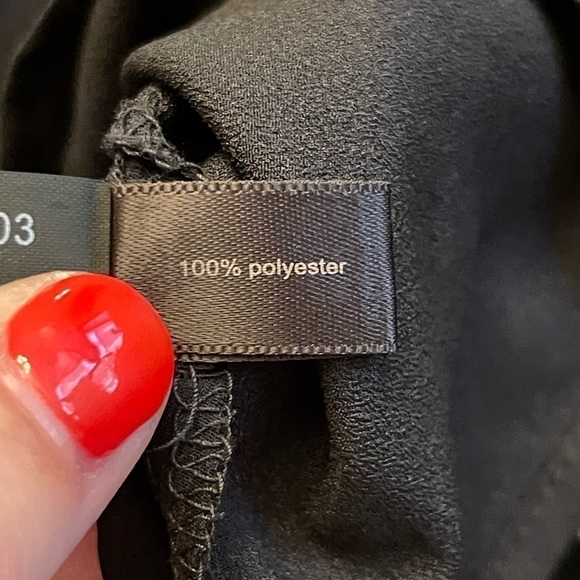 The Limited Black Button Down Shirt Size Small - Picture 3 of 4